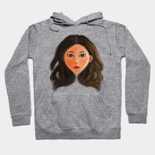 Girl Portrait Hoodie